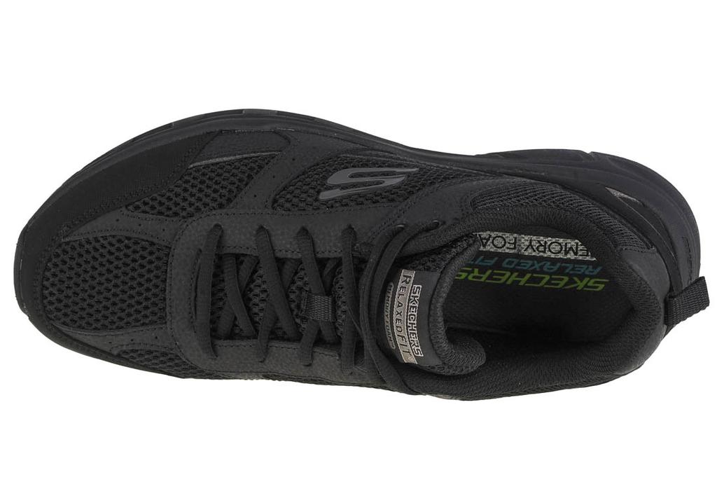 Skechers Oak Canyon-Verketta, pantofi negri pentru bărbați