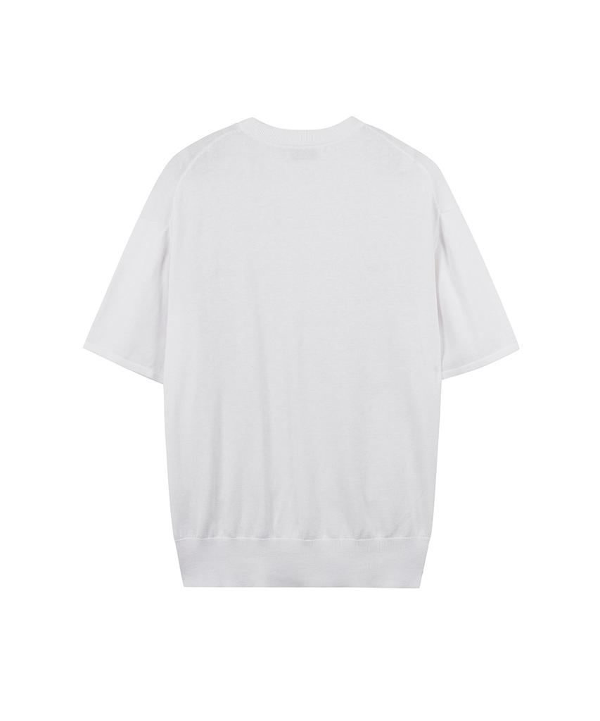 SIECLE Essential Cotton Silk Half Knit (Ivory)