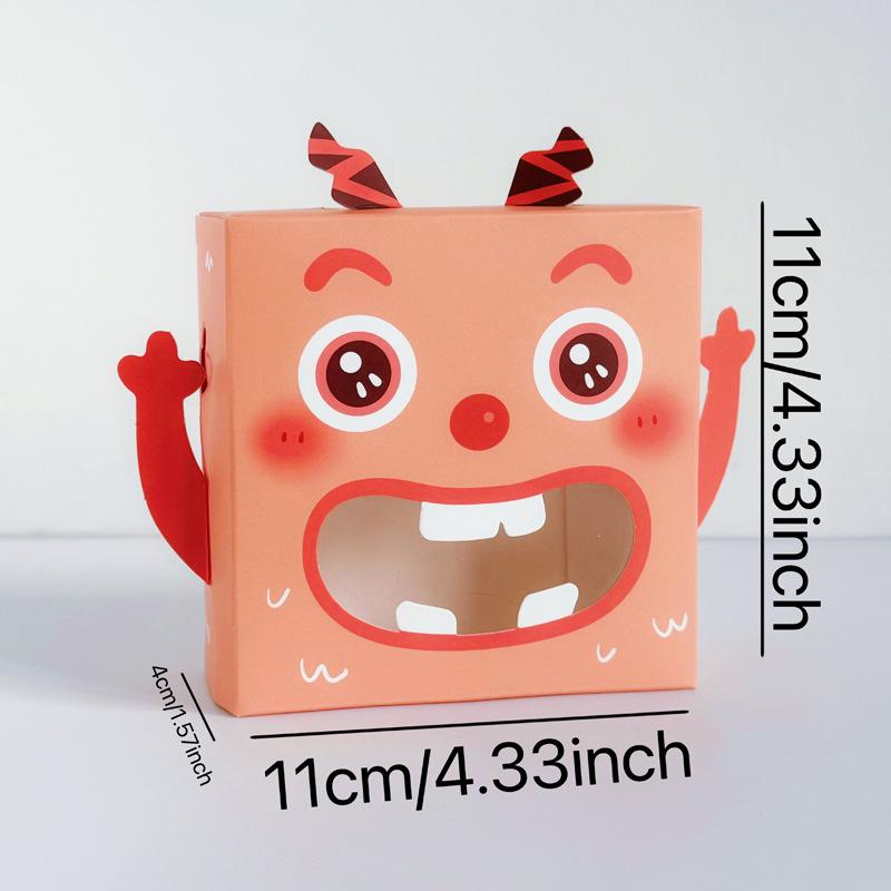 

Мультяшный рюкзак в виде кролика, коробка для конфет для выпускного, дня рождения и детских подарков 11*11*4cm