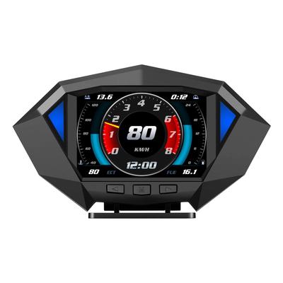 Wiiyii P1 OBD2 OBD2 Multimeter HUD OBD GPS Inclinometer Ambient Reads ECU Data for the Entire Compatible with Most OBD2 Meter for Most Cars from 2009