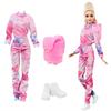 11.5'' Girl Doll Clothes Fashion Doll Dress Mini Skirt Sport Outfit Tops Pants Shoes Racket Cap High Heels Boots Toy Accessories Gift
