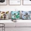 Genshin Impact Skirk boy cool b cushion cover Pillow Cover Decoration Room Home Sofa living Office Car Nordic Simplicity