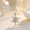 Niche Spider Web Zircon Necklace - Trendy, Cool, Versatile Jewelry for Women