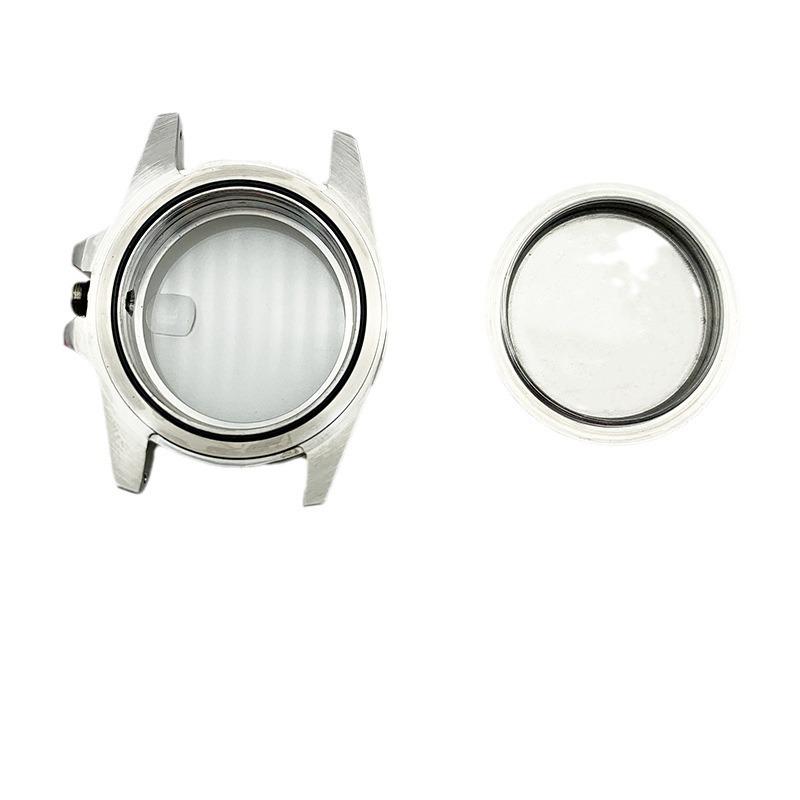 Modified EXP39MM Stainless Steel Submariner Case with Sapphire Cyclops for NH35/36 Movement