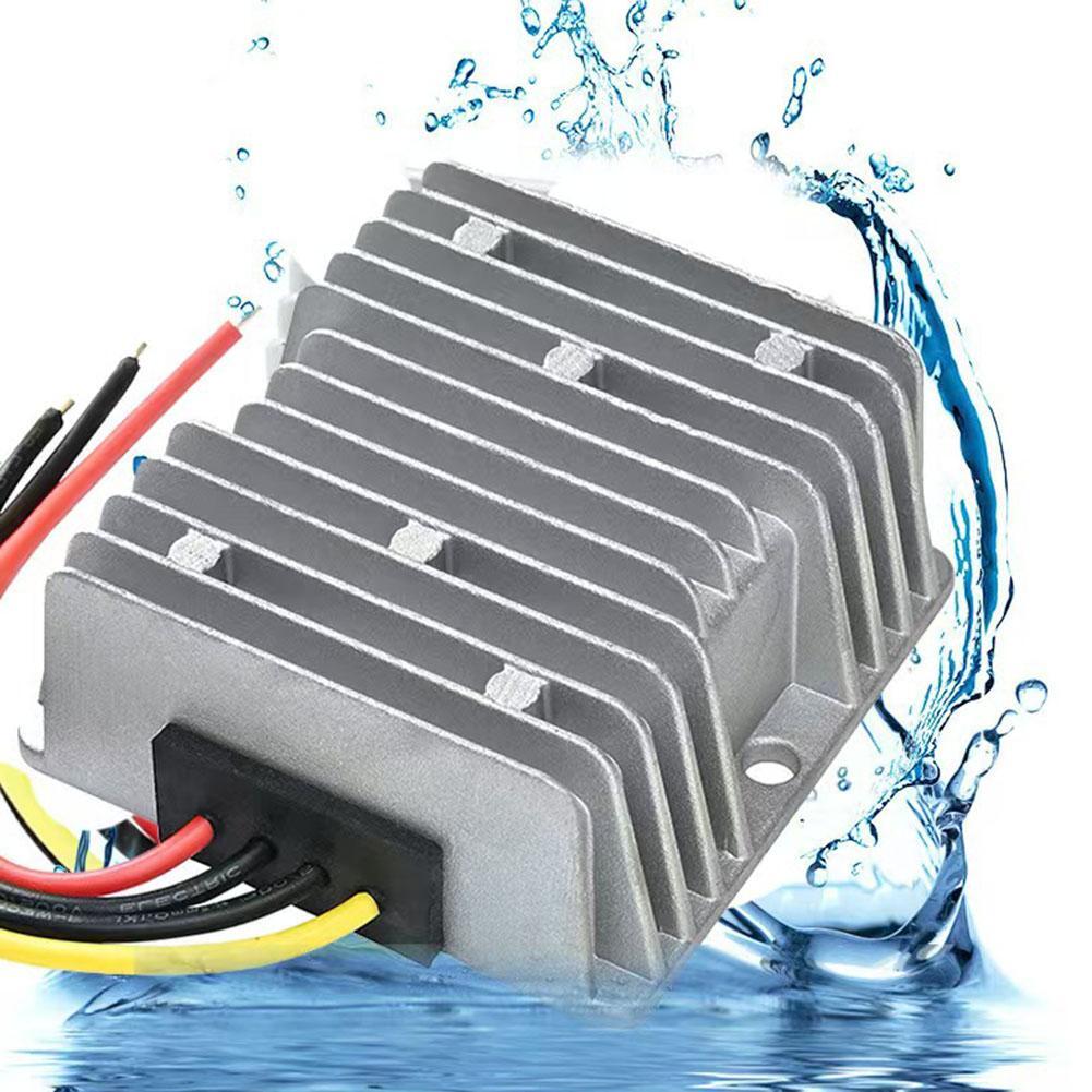 DC Power Converter 12V24V To 48V 1.5A DC Boost Converter +1m DC Cable Efficient Voltage Conversion Waterproof DC-DC Converter