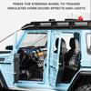 1/24 Scale Mini Auto Simulation BENZ Adenture G550 SUV 4x4 Diecast Toy Vehicles with Sound and Light, Gift for Boys