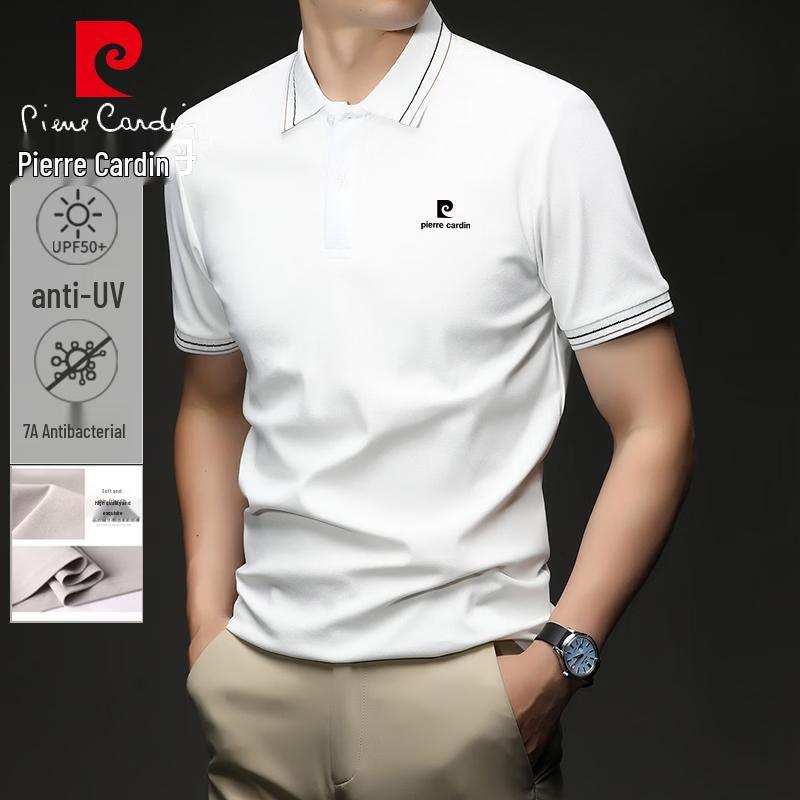Pierre Cardin Men s Ice Feel Polo T-Shirt L