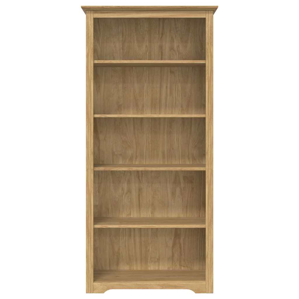 BODO Bookshelf Honey Brown 82 x 40 x 173 cm Engineered Wood
