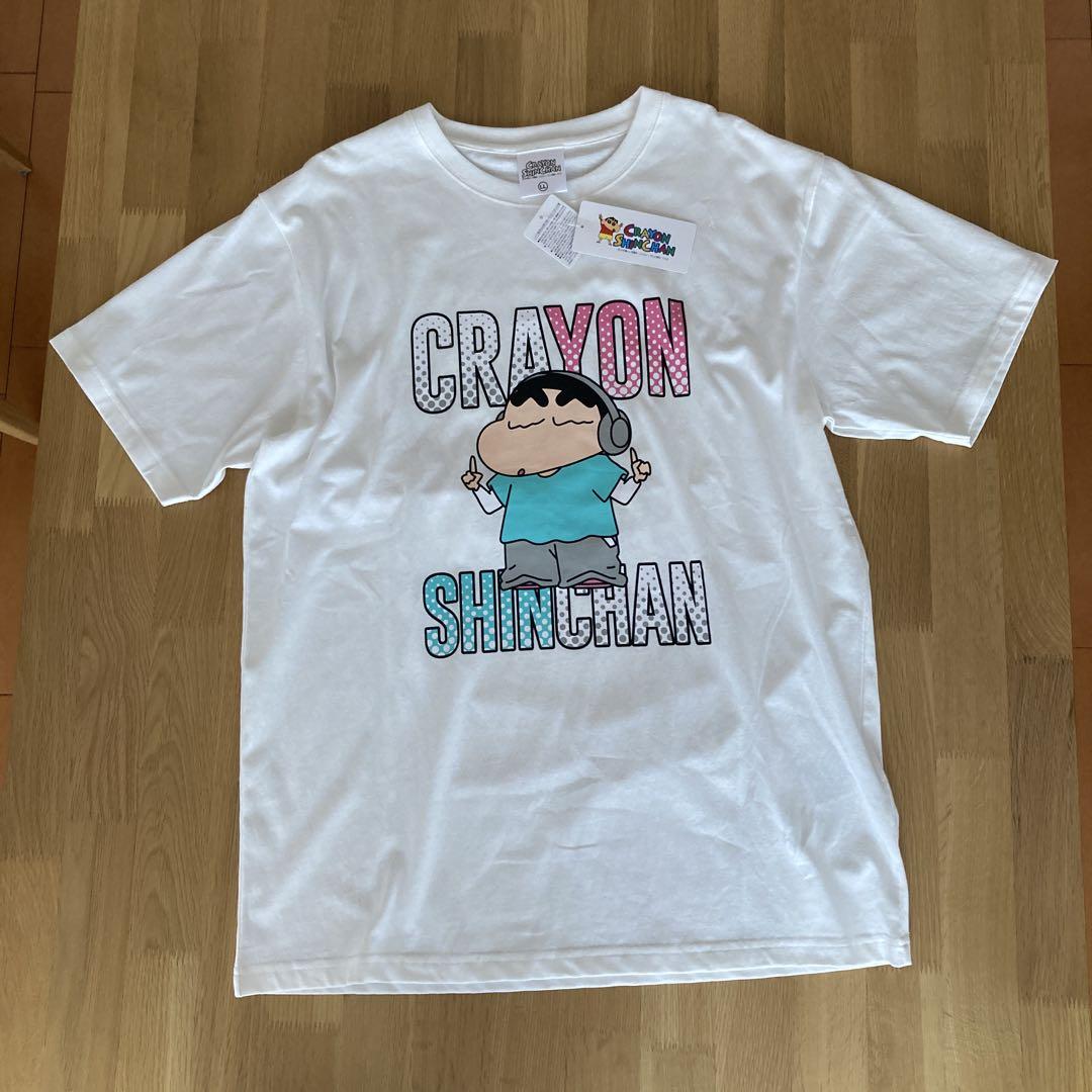 

[USED] Crayon Shin-chan short-sleeved T-shirt, size LL