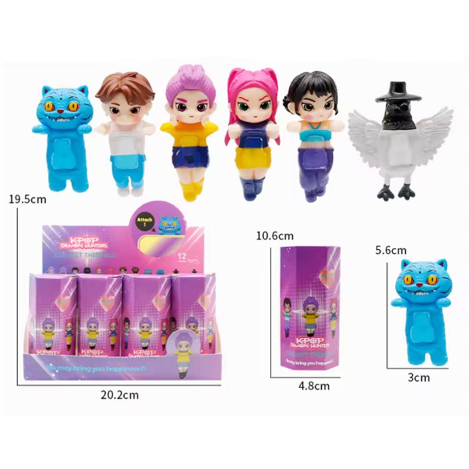 Anime Demon Hunters  Kpop Collectible PVC Mini Figurines Mystery Box Decorative Doll Models for Fans Pretty And Unique