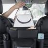 Easy Installation Universal Seat Gaps Storage Bag With Quick Attachment For Car Front Seat To Hold Beverage Phone Wallet