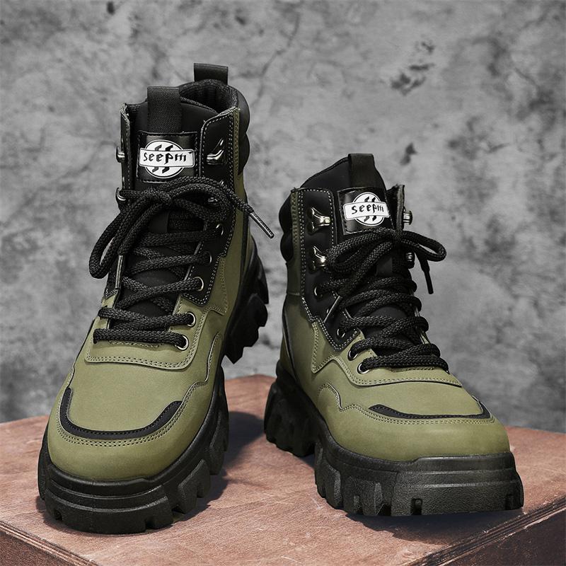 Large cotton shoes winter velvet thickened warm winter shoes Martin boots snow boots 39