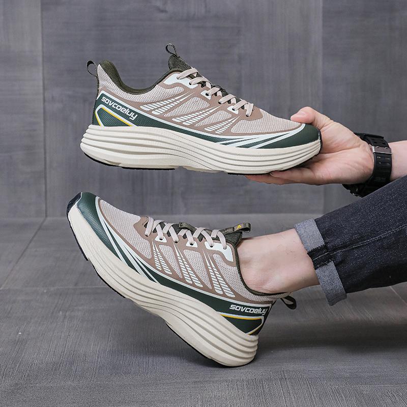 

Lightweight Running Shoes For Women 2025 Designer Mesh Casual Sneakers Lace-Up Male Outdoor Sports Tennis Shoe 40 чорний