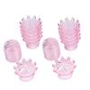 12Pcs Gift Bags Transparent Crown Plastic   Box For Party Gift Chocolate Boxs;Pink: