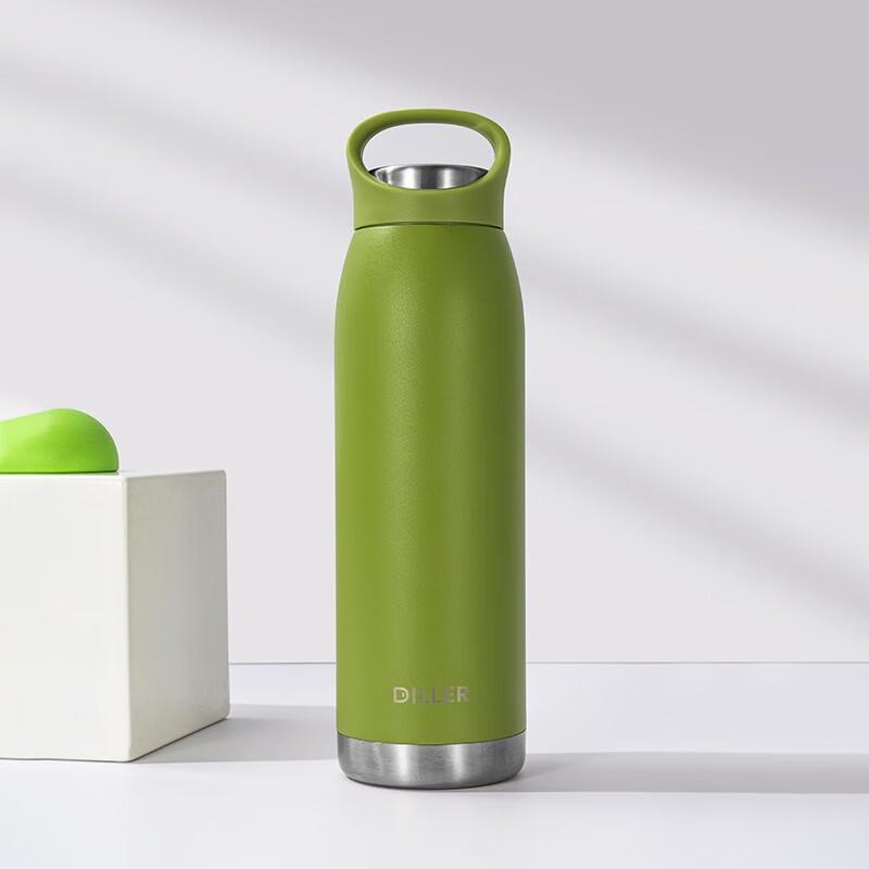 Diller Bärbar Rostfri Stål Isolerad Sportflaska