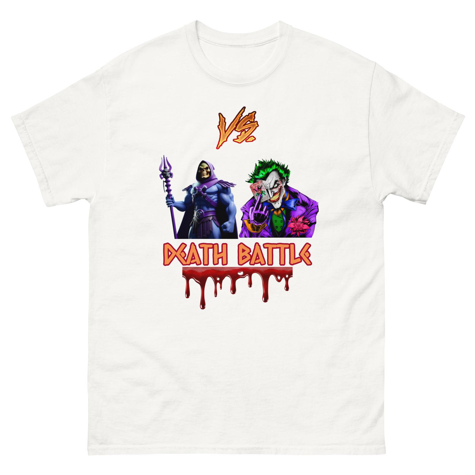 DEATH BATTLE: Skeletor vs. Joker | Masters of the Universe vs. DC Classic Tee S разноцветный