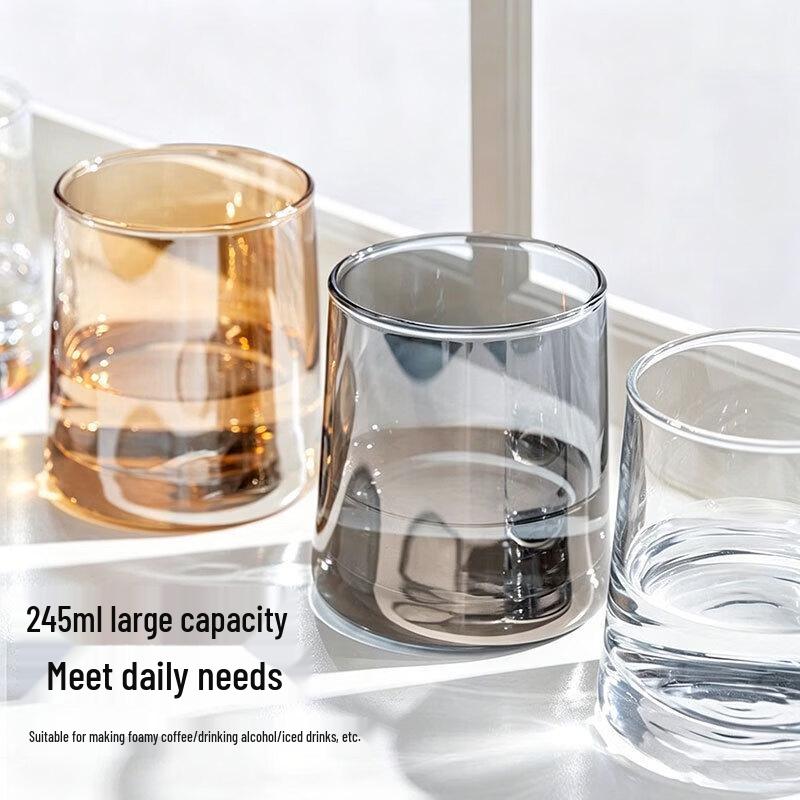 High-Temperature Resistant Glass Tumbler Set