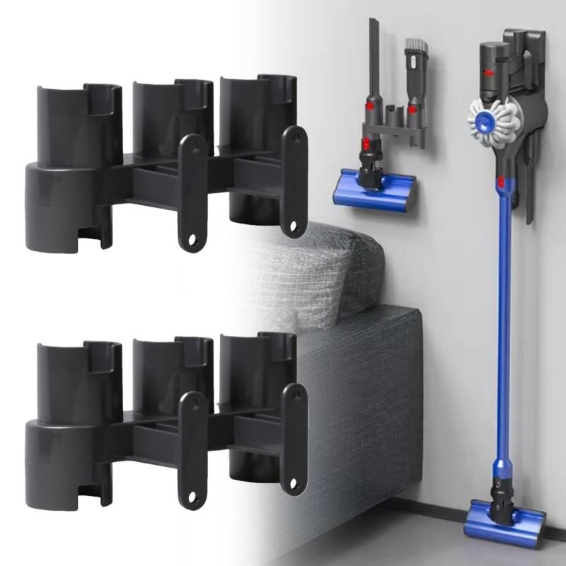 Sturdy Vacuum Holders Designs Accessory for Multiple Models Easy Installation Ideal for Small Space and Neat Tidying