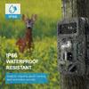 Wildkamera Wasserdicht 20MP 1080P Jagdkamera mit 3 Infrarotsensoren Nachtsicht Bewegungsaktiviert Wildbeobachtung