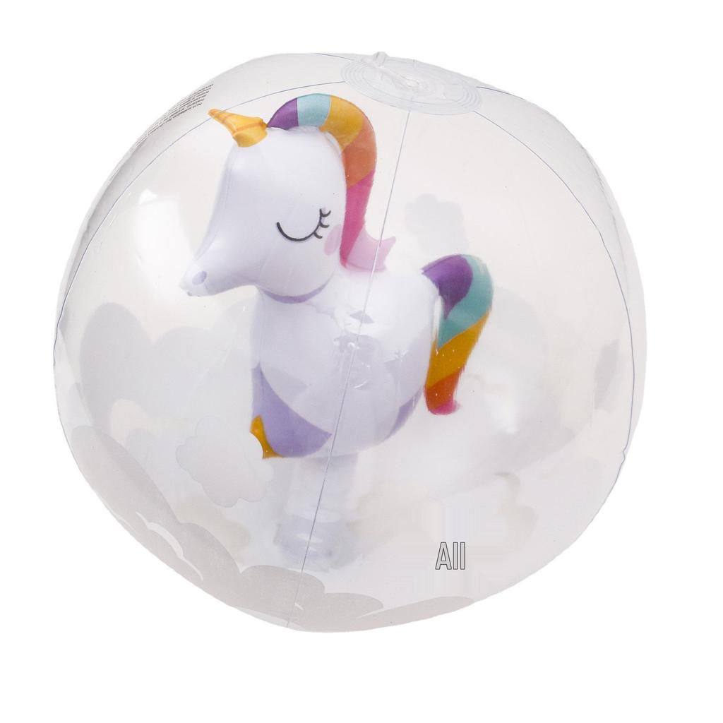 Unicorn Flamingo Inflatable Beach Ball for Beginner Swimming and Early Education
