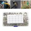 Reusable Pipe Tube Clamps Silicone Vacuum Hose Clips Small Engine Hose Clamps Clamp Clamping Clamps Spring Clips