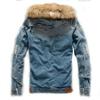 Autumn and Winter Couple Models Men's Plus Velvet Thick Large Size Denim Jacket Korean Men's Denim Men's Jacket