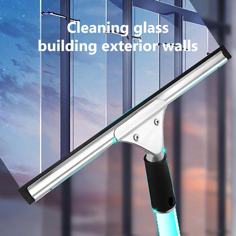 1pc Household Cleaning Scraper Glass Scraper Bathroom Car Glass Wiper Window Glass Cleaner Handheld Water Removal Glass Scraper