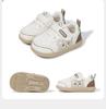 Yingbeimi Ni Children's Barefoot First Walker Shoes 2026 - Spring Cartoon Style for Toddlers, Girls & Boys with Little Bear Design.