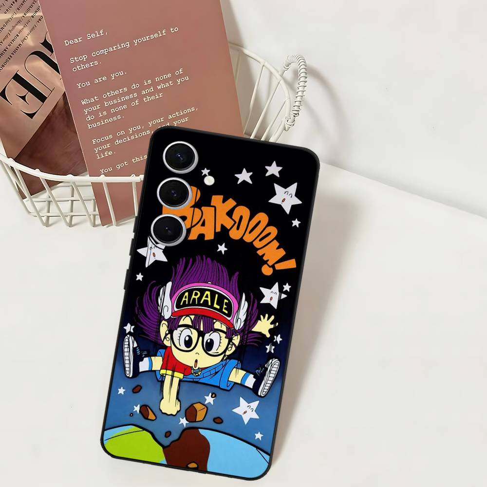 Anmie Dr Slump A-Aralees Phone Case For Samsung S 24 Fe 25 Ultra Plus 20 Lite 21 30 22 23 24 22 Ultra 5G Fundas