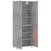 Highboard Concrete Grey 69.5 x 34 x 180 cm Particleboard