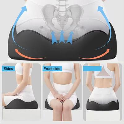 Yousheng Sedák z paměťové pěny Prodyšný design Úleva od tlaku na kostrč Ergonomická podpora Sedák na kancelářskou židli