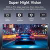 4K Auto DVR 2/3 Kanäle Video Recorder Wifi Front Innen Rückfahrkamera DashCam für Autos Kamera 24H Parkmonitor Black Box