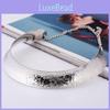 Adjustable Iron Choker With Exaggerated Floral Pattern For Women