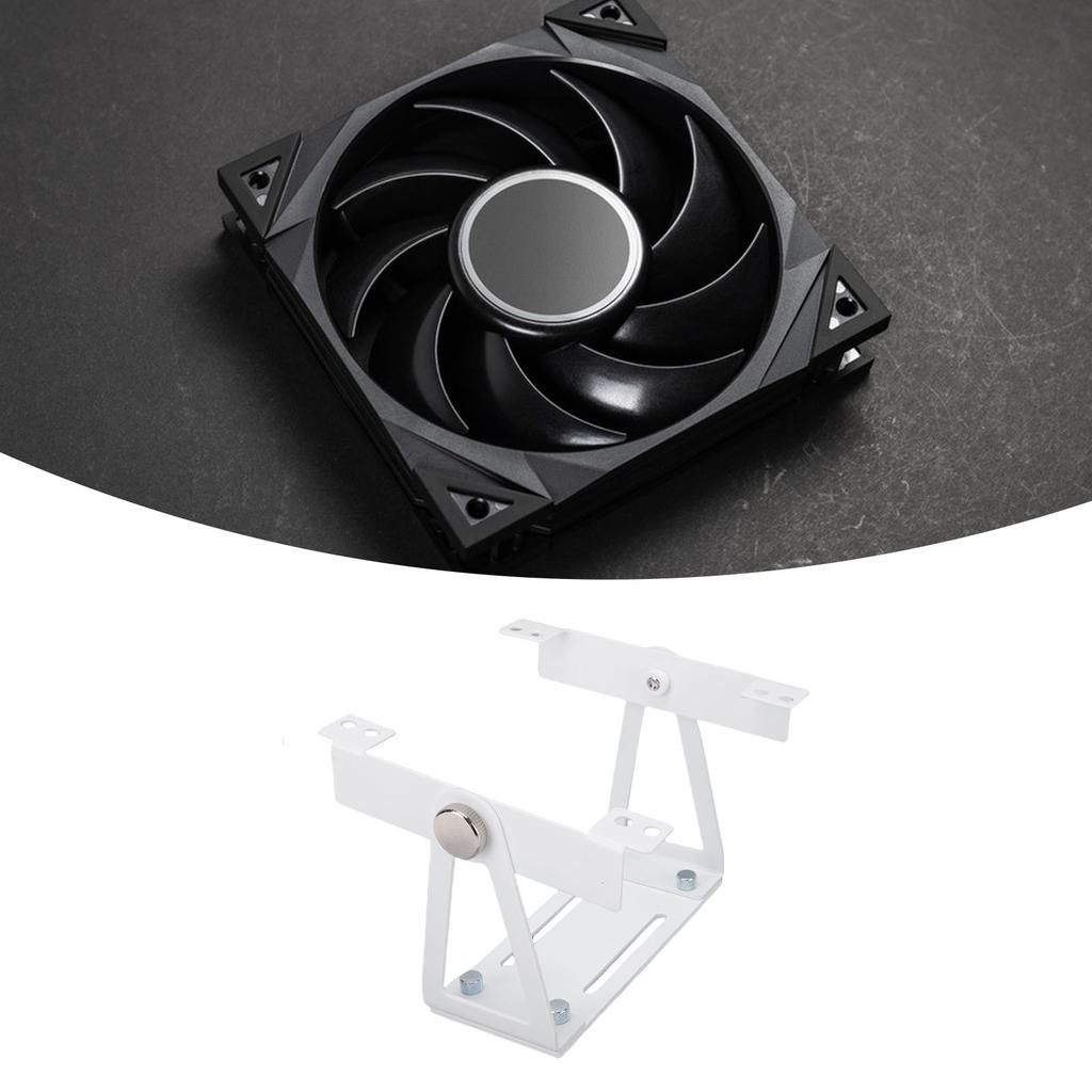 360 Degree Pivoting Multi Purpose Fan Mount Desk Fan Stand Mount for 120mm 140mm PC Computer Fans