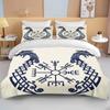 10 Sizes Cartoon Viking Bedding Set Anime Characters Duvet Cover Set 3D Quilt Bed Set Queen King Size Kids Boys Home Textile