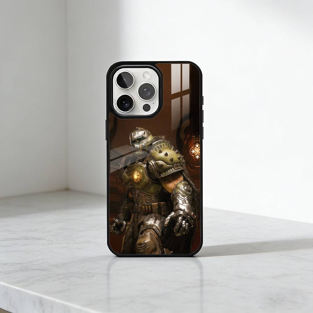 Game D-DOOM Printed  Phone Case For iPhone17,16,15,14,13 Plus,Pro Max Magnetic For Magsafe Wireless Charging