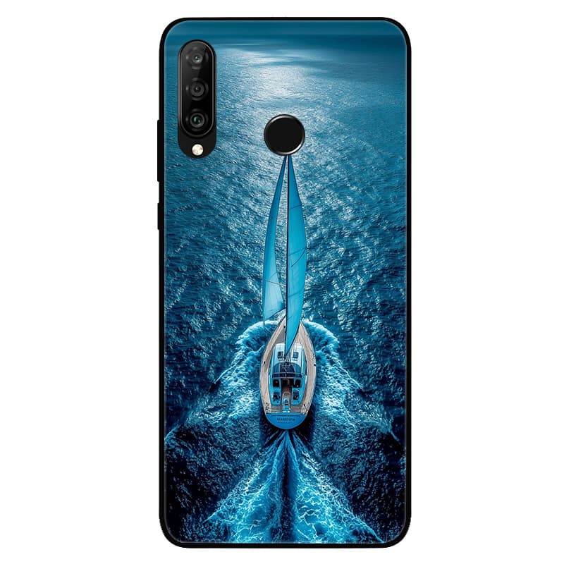 For Huawei P30 Lite Case Cover 6.15 inch Soft TPU Phone Case For Huawei P 30 lite Bumper Cover For Huawei P30 lite Coques Fundas