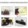 Three-Wheeled Electric Vehicle Interior Rear Mirror with Suction Cup - No Drill Needed!