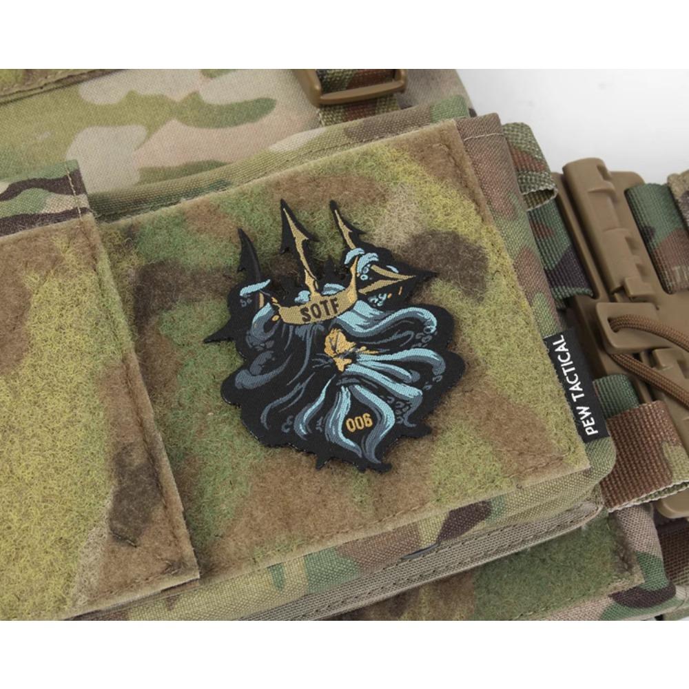 PEWTAC Call of Duty Vanguard Task Force COD SOTF Magic Badge, Armband, Weaving Mark Morale Badge