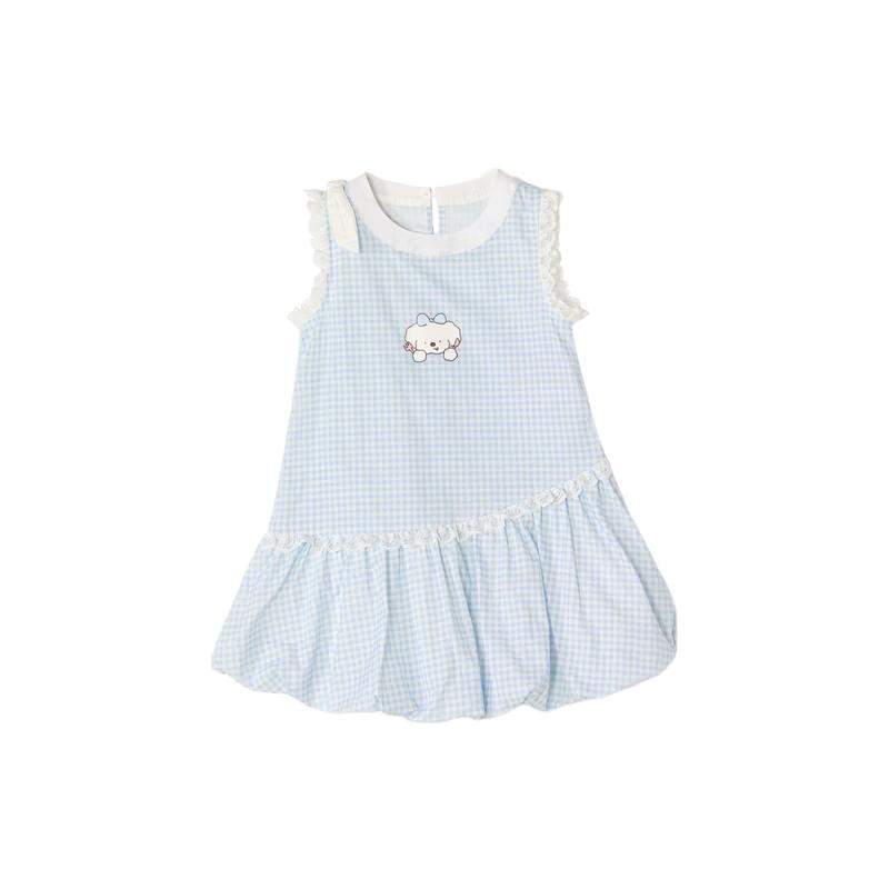 Desa Girls Gingham Bubble Princess Dress 100