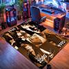 Johnny Hallyday: Life Death carpet Suitable for all seasons floor mats Dormitory decoration Protective pad Fashion
