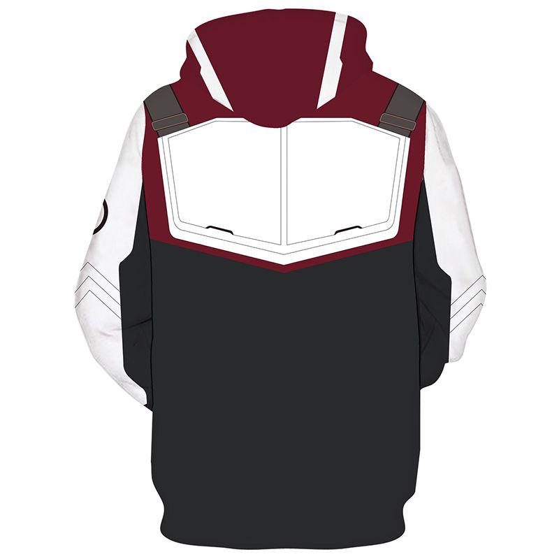 4 Avengers The Endgame Superhero 3d Hoodie Sweatshirt Cosplay Coat Tops Jacket