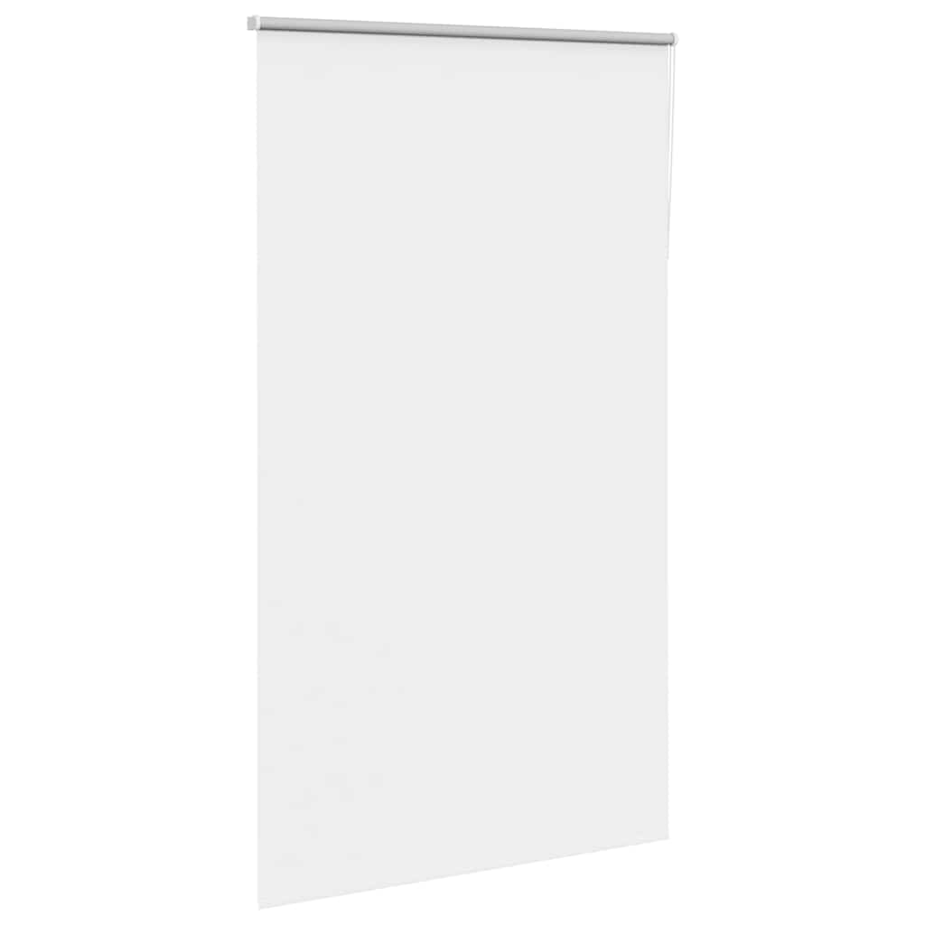 Roleta Zaciemniająca Biała 125X230 Cm Szerokość Tkaniny 121,6Cm