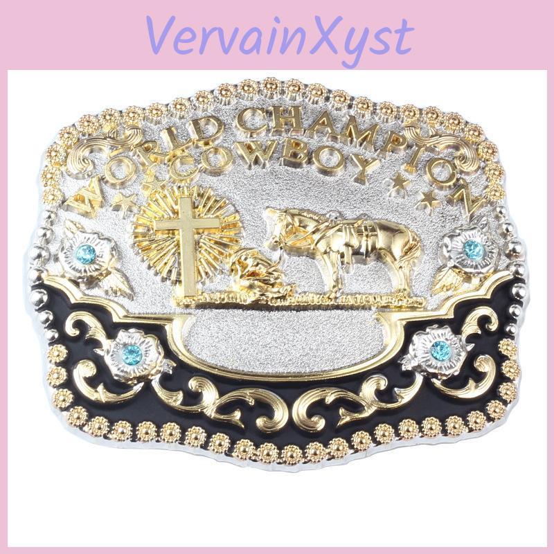 Cowboy Buckle Belt Belt Praying Accessories Huge Alloy Buckle