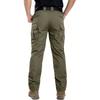 Men's Tactical Cargo Pants Outdoor Durable Work Trousers Multi Pocket Straight Leg Lightweight Breathable Fabric for Summer