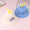 Doraemon Kleiner Propeller Kinder Baby Fischerhut Netzmütze Cartoon Sommer Outdoor Strandhut Sonnenschutzhut Eimerhut