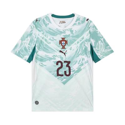 Portugal National Team Away Fan Version Vitinha 23 Moisture-Wicking Sports Pullover Quick-Dry Short Sleeve Football Shirt Men Tops 788146-73