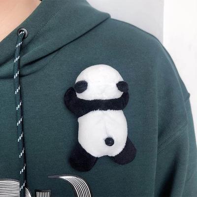 Peluche Piccolo Panda Giocattolo Cartone Animato Bambola Carina Spilla Accessori Zaino Abbigliamento Regali Per Bambine Accessori Per Donne