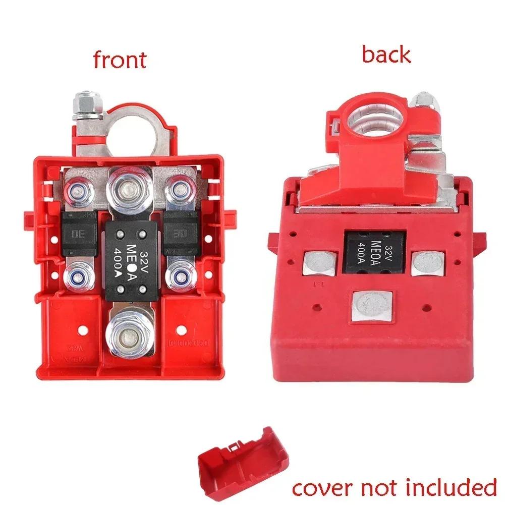 32V 400A Car Battery Distribution Terminal Quick Release Pile Head Connector Three Fuse Sockets For Four-wheel Drive Caravans