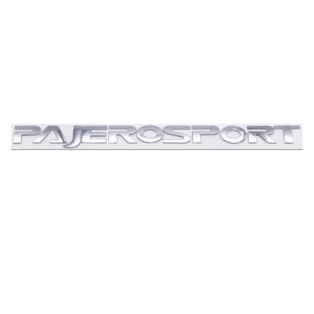 wsdm9 Car Head Hood Letters Logo Words Decals Sticker For Mitsubishi Pajero Sport Alphabet Emblem Badge Styling Decoration Accessories